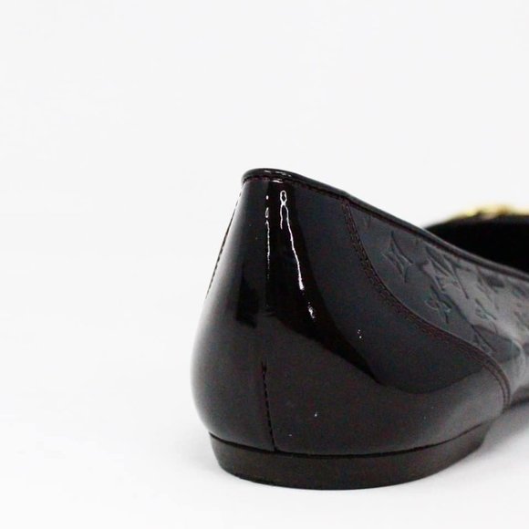 LOUIS VUITTON #35452 Burgundy Vernis Flats (US 9 EU 39) - Picture 6 of 9